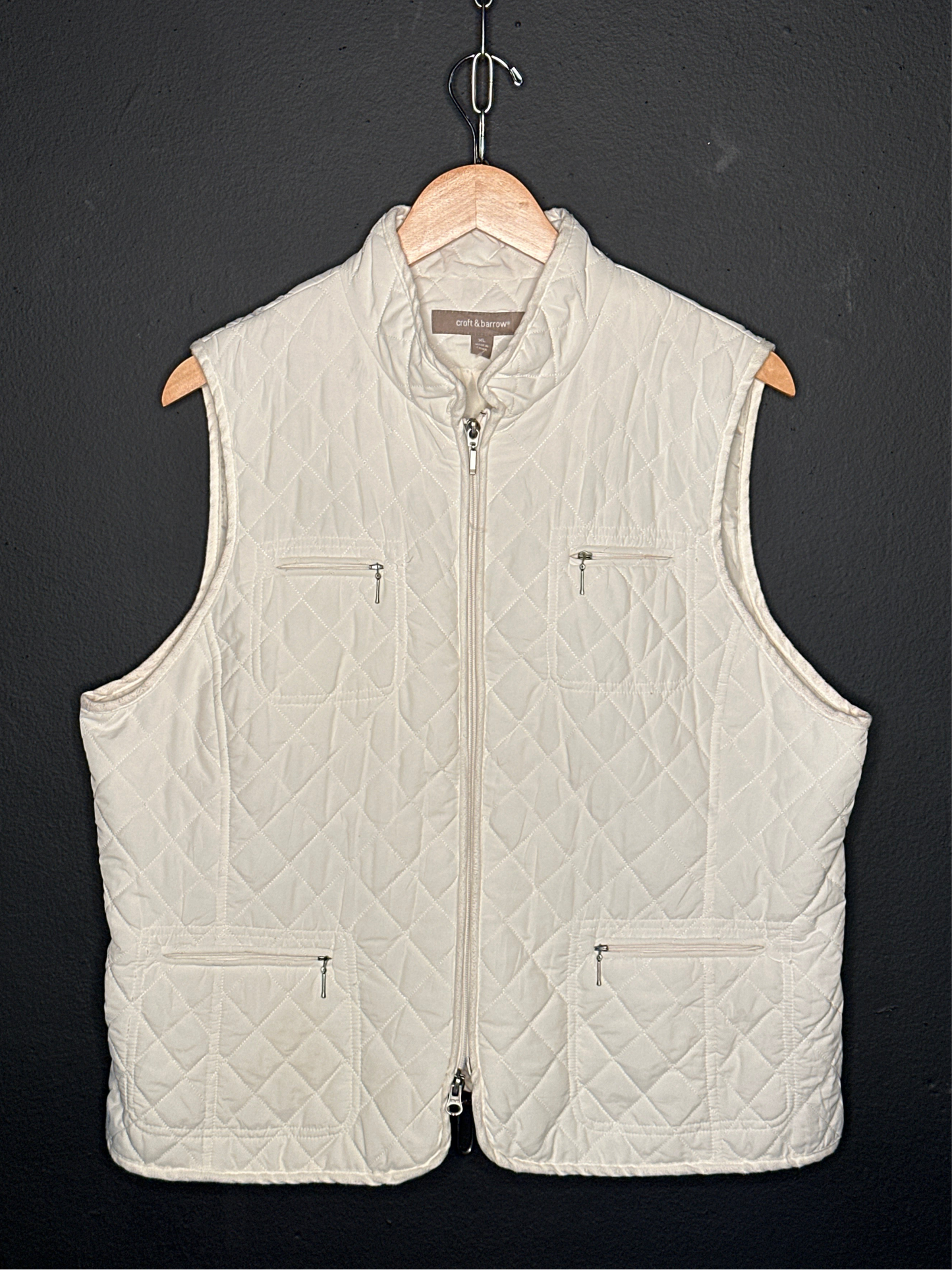 (XL) Quilted Puffer Vest